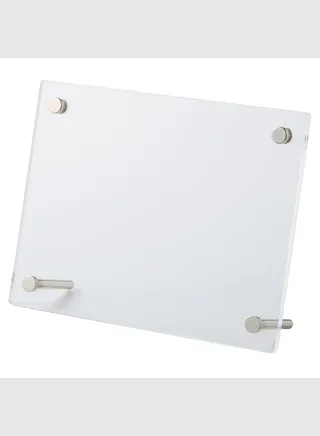 Acrylic Frame, W 13 x L 17 x T 0.5 cm