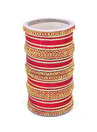 GOHONA Colorful Bangle Collection Beautifully Designed Indian Bollywood Style Alloy Metal Bangles for Kids Teenagers and Women 