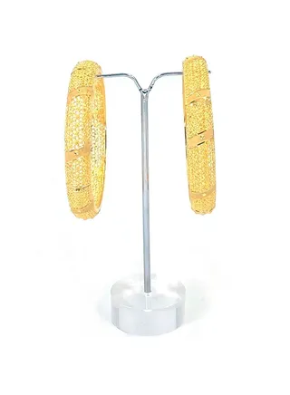 GOHONA Colorful Bangle Collection Beautifully Designed Indian Bollywood Style Alloy Metal Bangles for Kids Teenagers and Women 