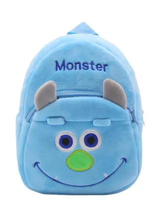 Cartoon Shape Kids Backpack Blue 