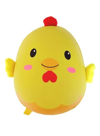 Chick Shape Kids Backpack Yellow 