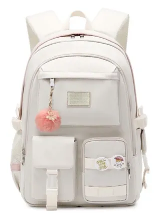 Backpack Student School Bag, 15.6 in High Schoolbag College Backpack Large Capacity ackpacks Bookbags for Girls Teen Student 