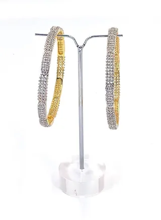 GOHONA Colorful Bangle Collection Beautifully Designed Indian Bollywood Style Alloy Metal Bangles for Kids Teenagers and Women 