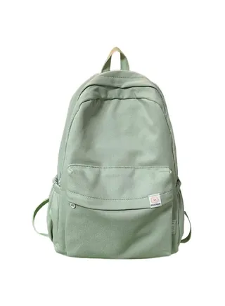 Cute Color Backpack Lightweight Large Capacity Student Book Bag School Bag Casual Daypack for Outdoor Travel Camping Picnic 