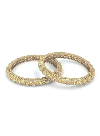 GOHONA Colorful Bangle Collection Beautifully Designed Indian Bollywood Style Alloy Metal Bangles for Kids Teenagers and Women 
