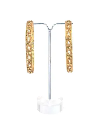 GOHONA Colorful Bangle Collection Beautifully Designed Indian Bollywood Style Alloy Metal Bangles for Kids Teenagers and Women 