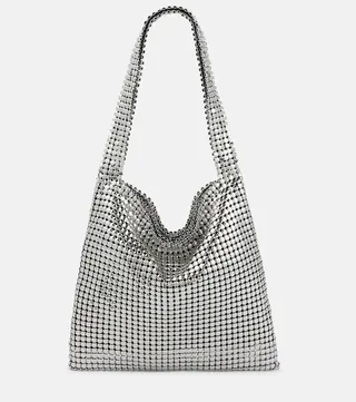 Pixel chainmail shoulder bag