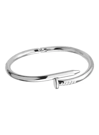 Women's Solid Colour Nail Shape Bracelet 