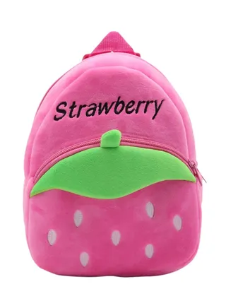 Cartoon Shape Kids Backpack Pink 