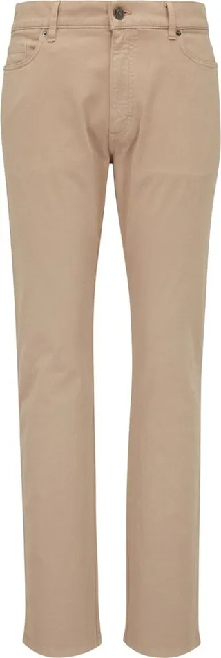 Slim-Cut Leg Trousers