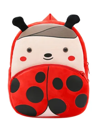3D Animal Shaped School Backpack Multicolour 
