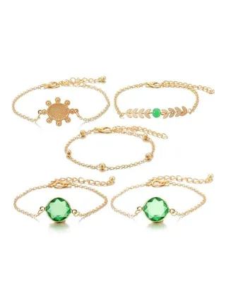 5-Piece Fashion Bracelet Set 