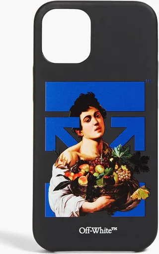 Printed silicone iPhone 12 mini case