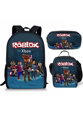 3-Piece New style Backpack Large Capacity Schoolbag for Kids 