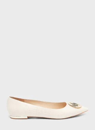 Pointed Toe Ballerinas 