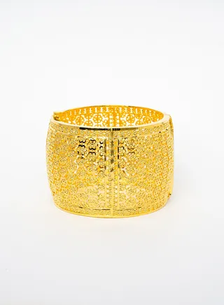 AL INARA IMITATION JEWELLERY BANGLE BROAD OPEN TYPE 