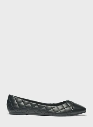 Pointed Toe Flat Ballerinas 