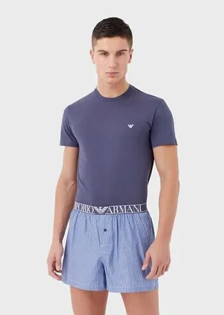 Jacquard pattern boxer pyjamas