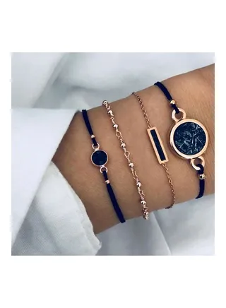 4-Piece Fashion Bracelet Set 