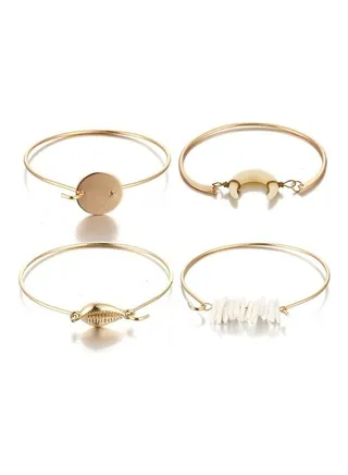 4-Piece Fashion Bracelet Set 