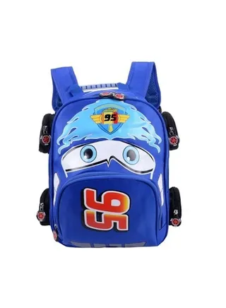 Stylish Polyester Backpack Blue 