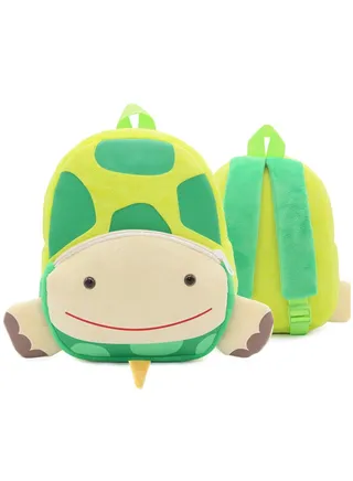 Toddler Kids Mini Backpack Cute Animal Schoolbag Plush Preschool Bag 
