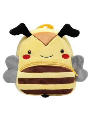 C ute Toddler Backpack, Toddler Bag Plush Animal Cartoon Mini Travel Bag for 2 6 Years Old Baby Boy, Girl School Bag Children's Animal Backpack Plush Zoo Series Cartoon Mini Leisure Backpack 