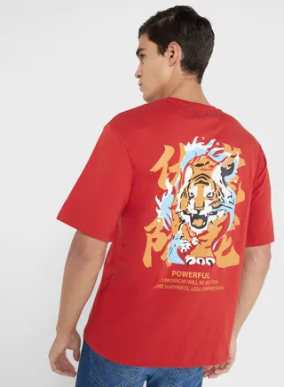 Oversized Graphic Tee 