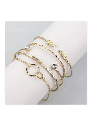 5-Piece Fashion Bracelets Set 