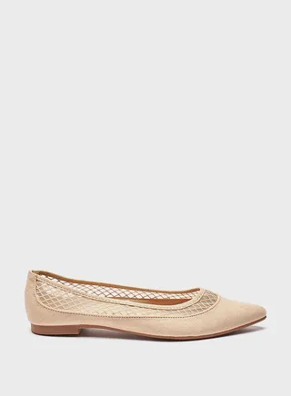 Pointed Toe Ballerinas 