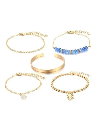 5-Piece Fashion Bracelet Set 