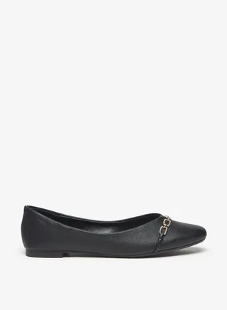 Women's Embellished Slip-On Ballerina Shoes 