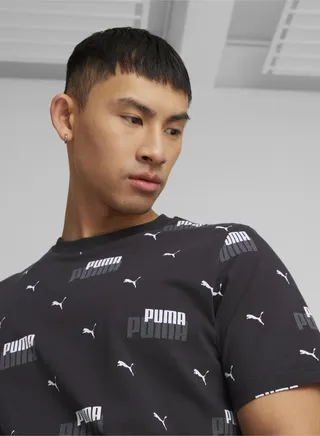 Essentials+ Logo Power Printed Mens Shortsleeve T-shirt 