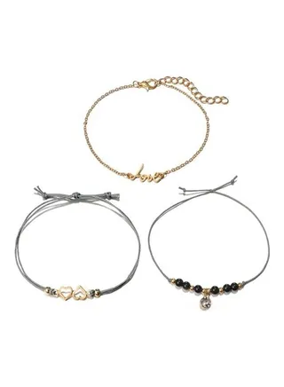 3-Piece Fashion Bracelet Set 
