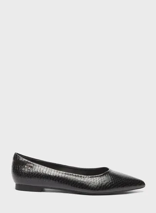 Pointed Toe Flat Ballerinas 
