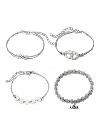 4-Piece Bracelet Set 