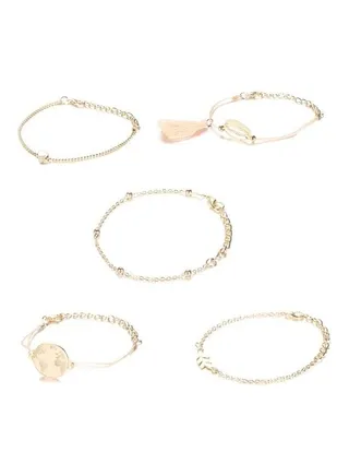 5-Piece Fashion Bracelet Set 