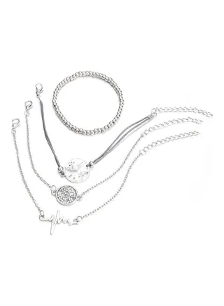 4-Piece Fashionable Bracelet 