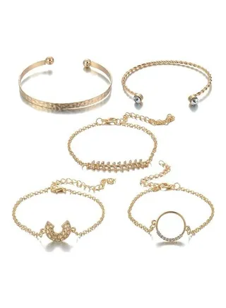 5-Piece Fashion Bracelet Set 