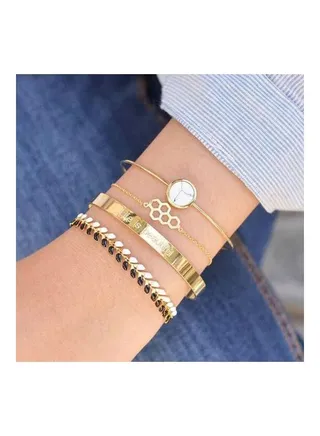 4-Piece Fashion Bracelets Set 