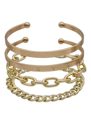 4-Piece Fashion Bracelets Set 