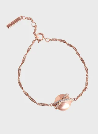 Brass Hand Chain Bracelet