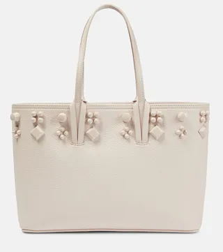 Cabata Small leather tote bag