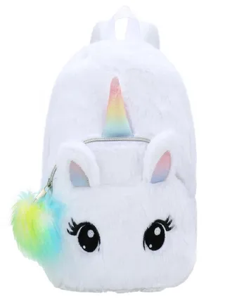 Sagit Cartoon Cute Backpack Children Plush Backpack Student Sweet Girl Backpack 