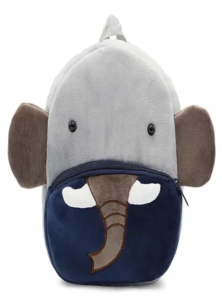 Elephant-shaped children's backpack 