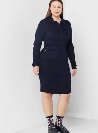 Ribbed High Waist Skirt
