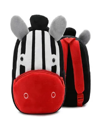 Stuffed Plush Kids Baby Toddler School Bags Backpack Kindergarten Schoolbag for Girls Boys 3D Cartoon Animal Backpack 