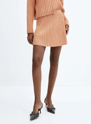 Plisse Mini Skirt 