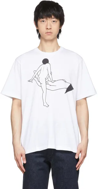 LEMAIRE White Tomaga Edition T-Shirt
