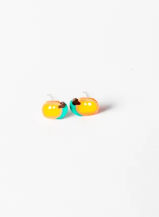 Small Silicon Earring for Baby-Premium Quality-  Mango 